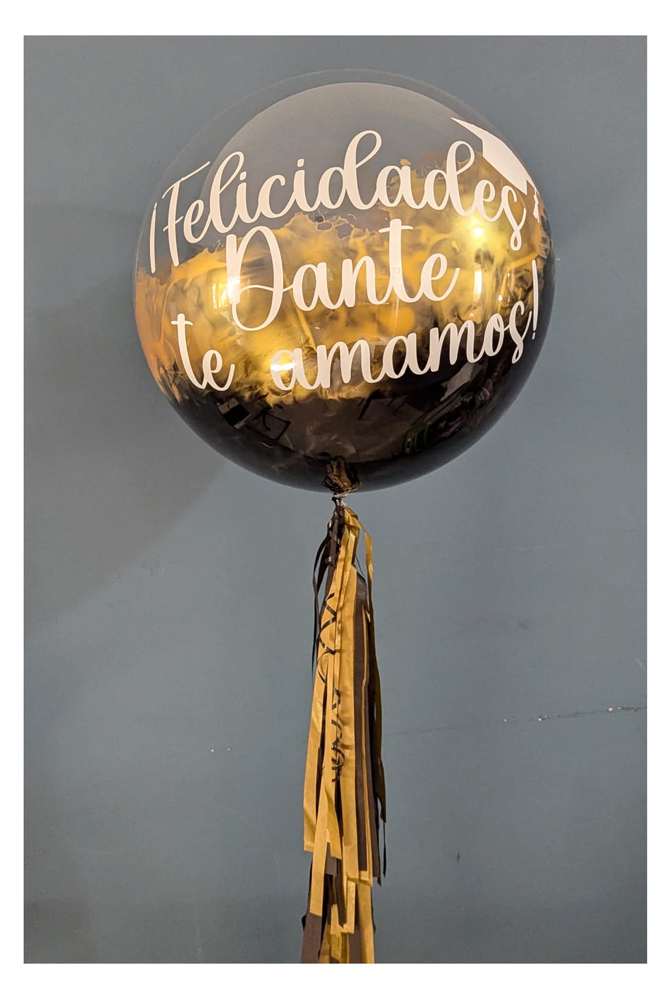 Burbuja Negro Dorado