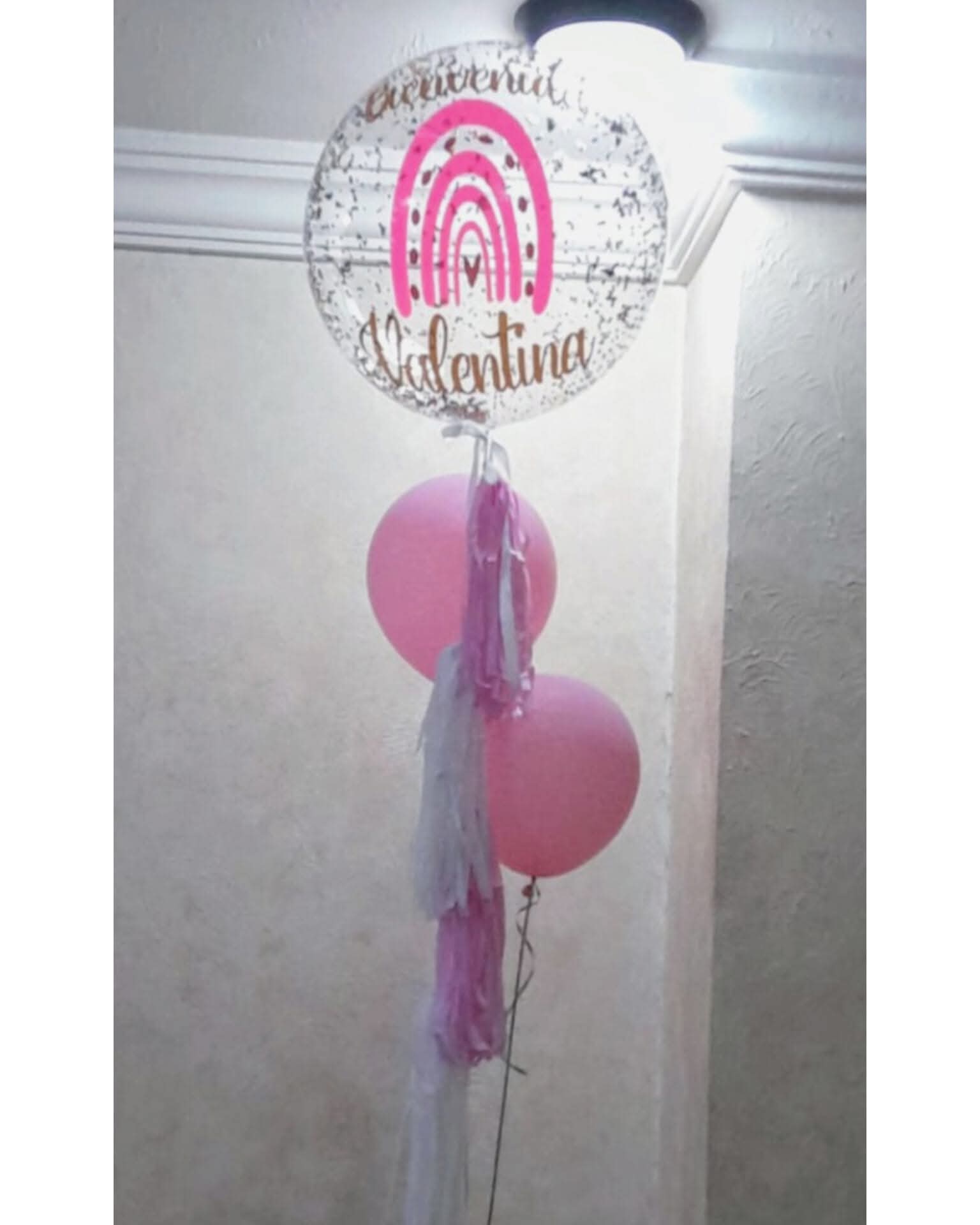 Burbuja Transparente Arcoiris