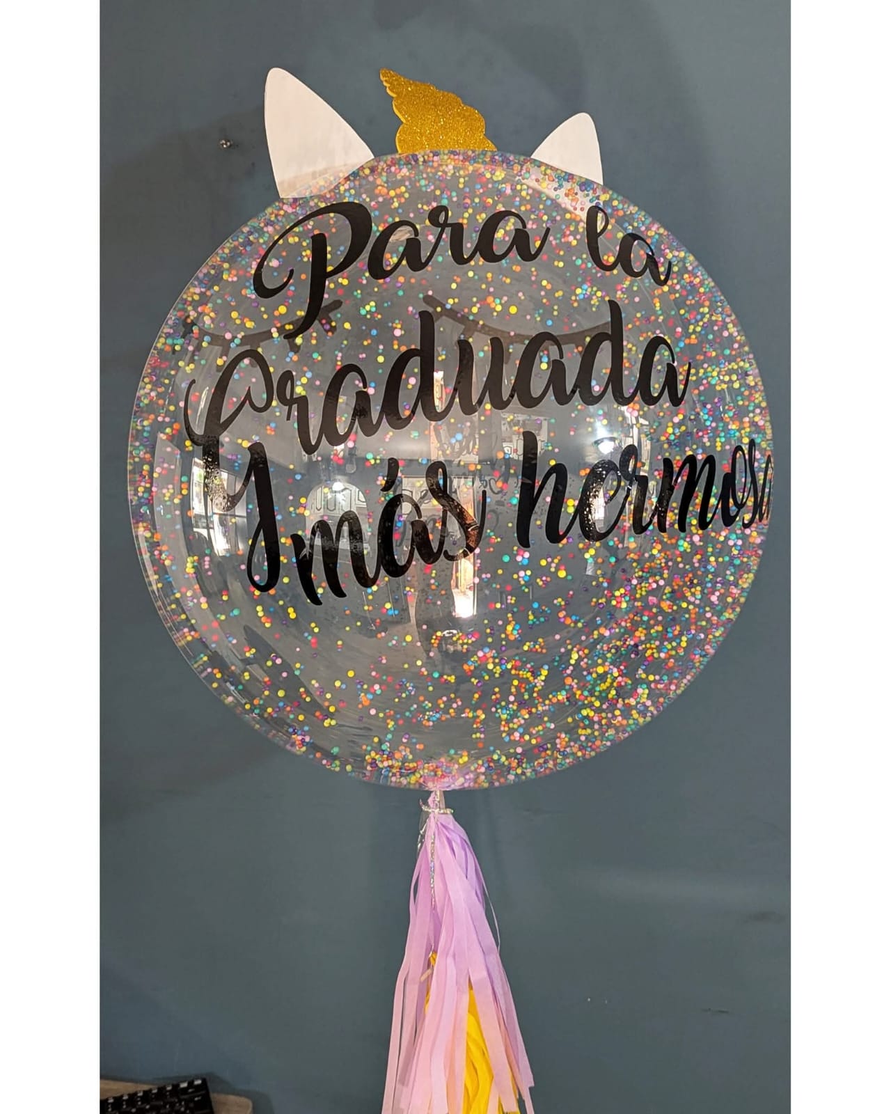 Burbuja Unicornio Frase